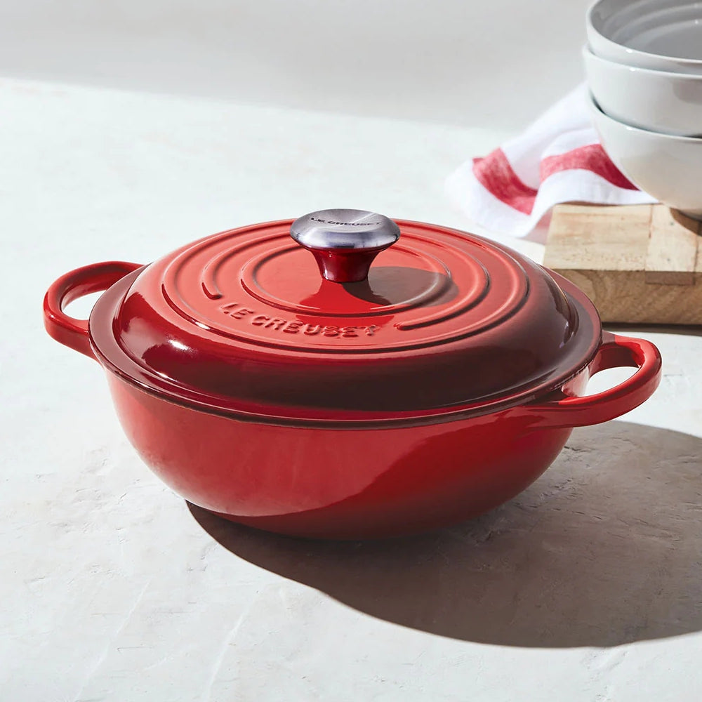 Marmita Gourmet 26 Cm Le Creuset4#Rojo