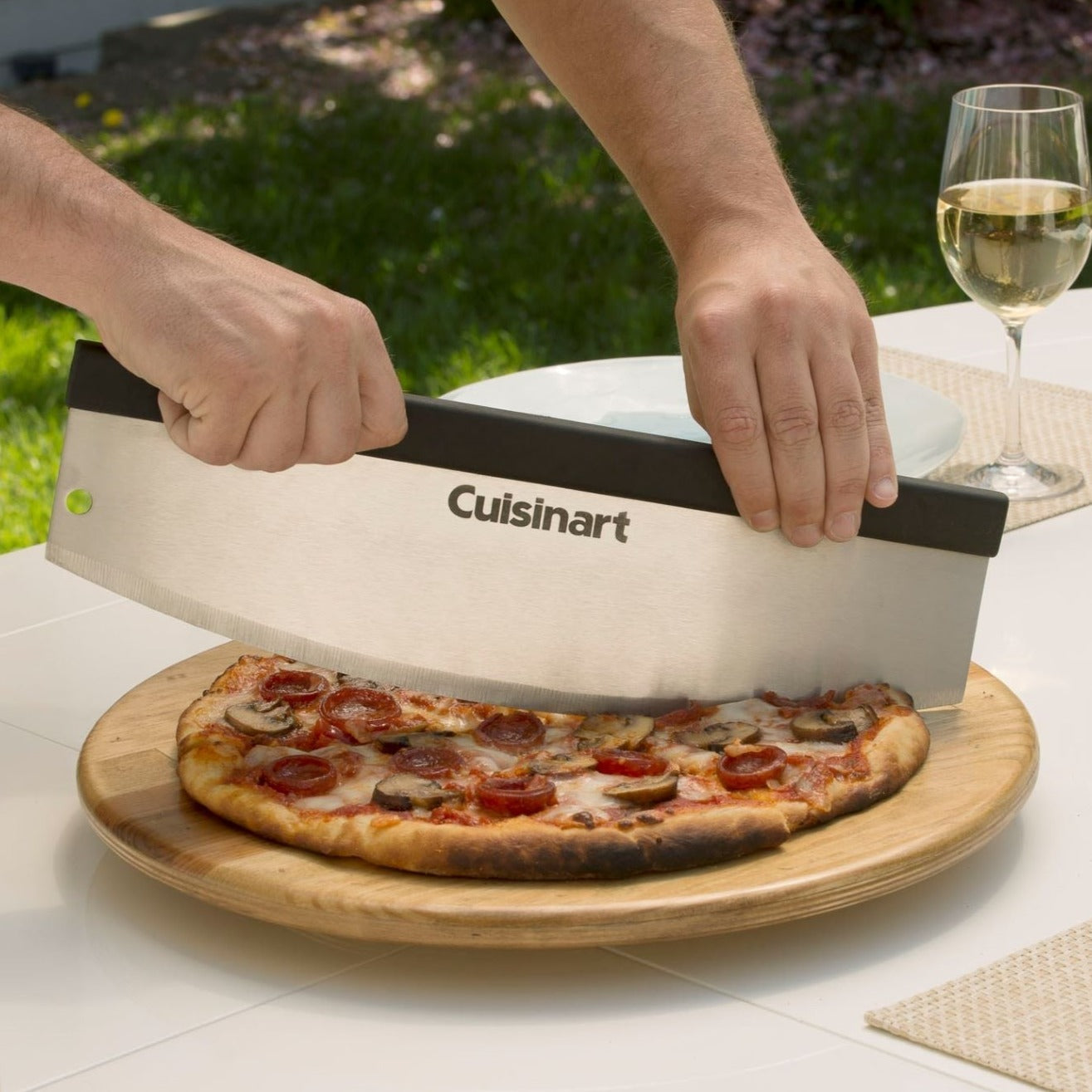 Set De Utensilios Para Pizzas A La Parrilla CPS-515  3 Pzs Cuisinart3#Plateado