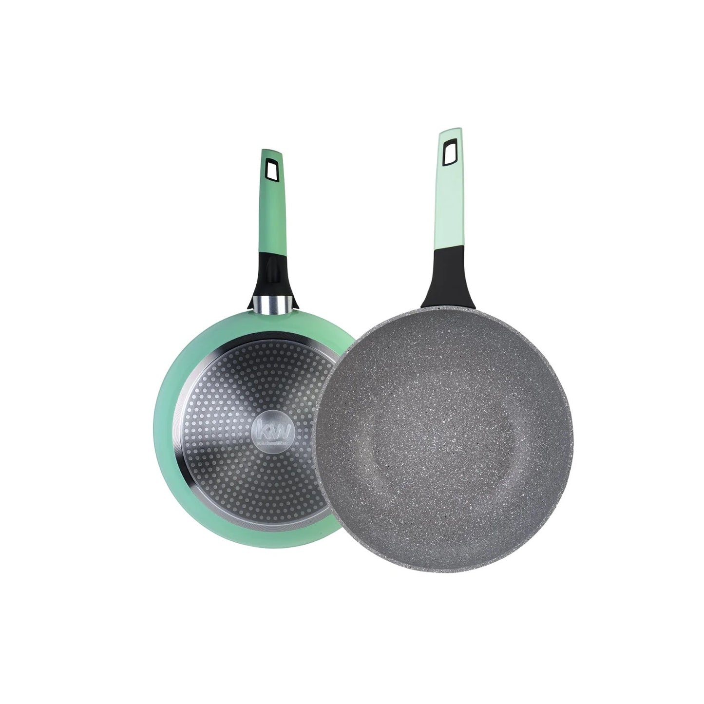 Kit Olla Soho 20 Cm + Sartén Soho 24 Cm Kitchenware5#Verde