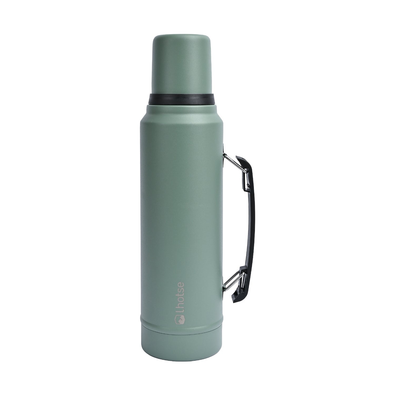 Kit Termo Liquido Classic 1.3 Lts + Mate Bombilla Lhotse9#Verde