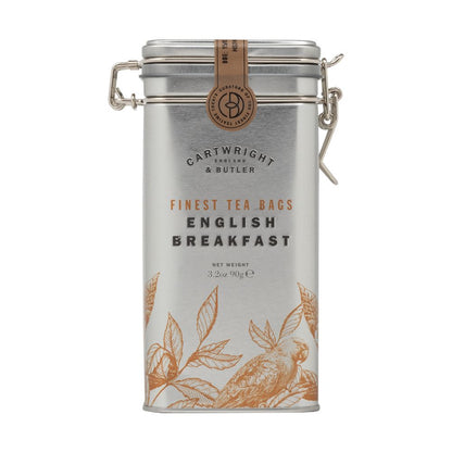 Lata con Té en Bolsa English Breakfast 30 x 3 gr C&B