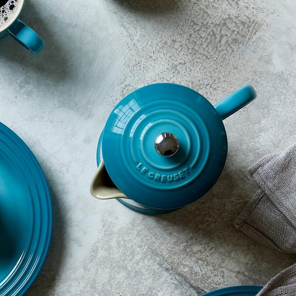 Cafetera Prensa Francesa Le Creuset6#Celeste