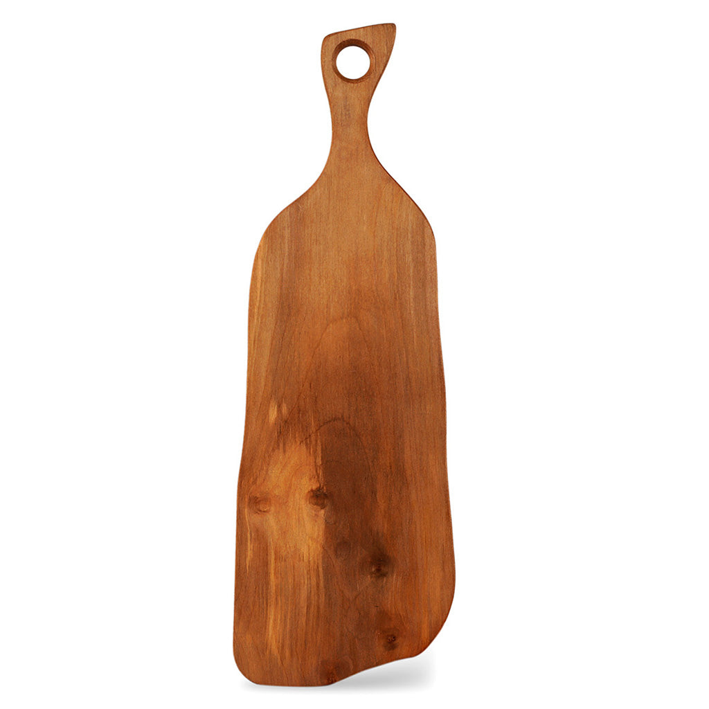 Tabla Madera Mango Aperitivo 45 Cm Milenaria Alerce5#Café