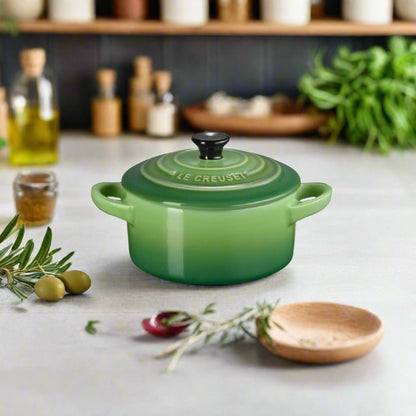 Mini Cocotte Bamboo 10 Cm Le Creuset1#Verde