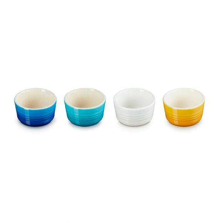 Set 4 Mini Ramekines Riviera2#Multicolor