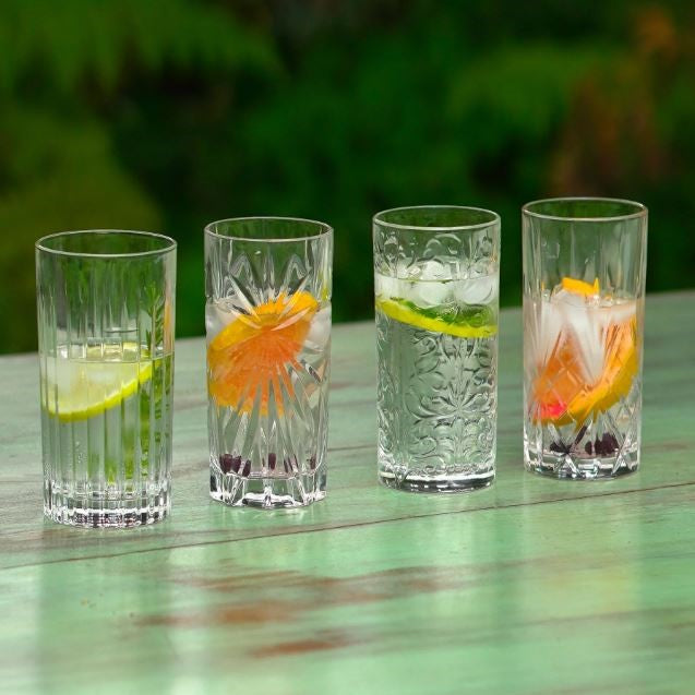 Set 4 Vasos Altos Mixology RCR1#Sin color