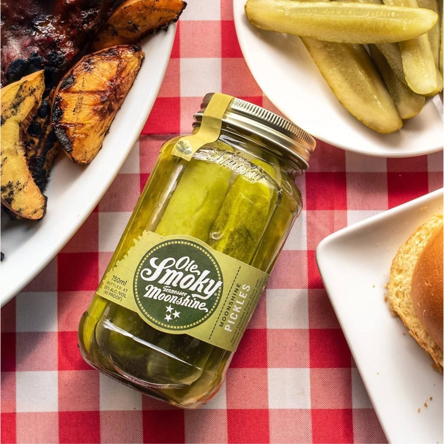 Ole Smoky Peaches + Cherries + Pickles2#Sin color