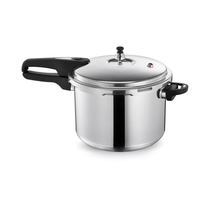 Olla A Presión Aluminio Easy 7,6 Lts Tefal1#Plateado