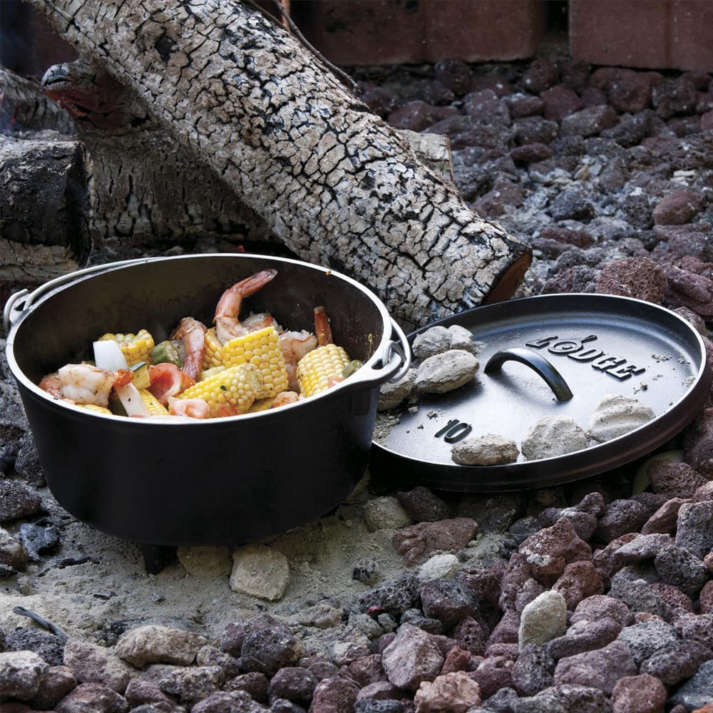 Olla Holandesa Camping 4.7 Lts Lodge Cast Iron1#Negro