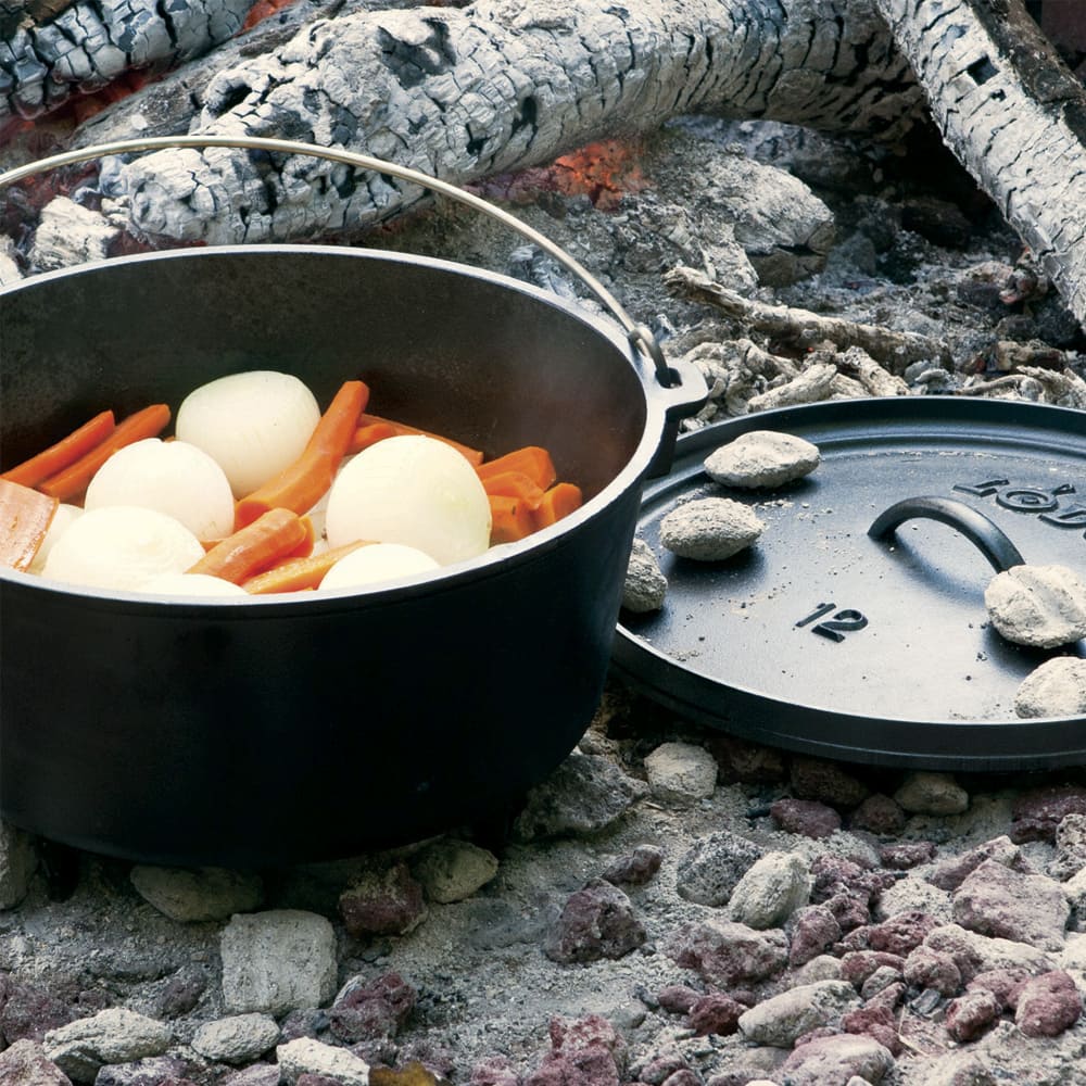 Olla Holandesa Camping 7.6 Lts Lodge Cast Iron2#Negro