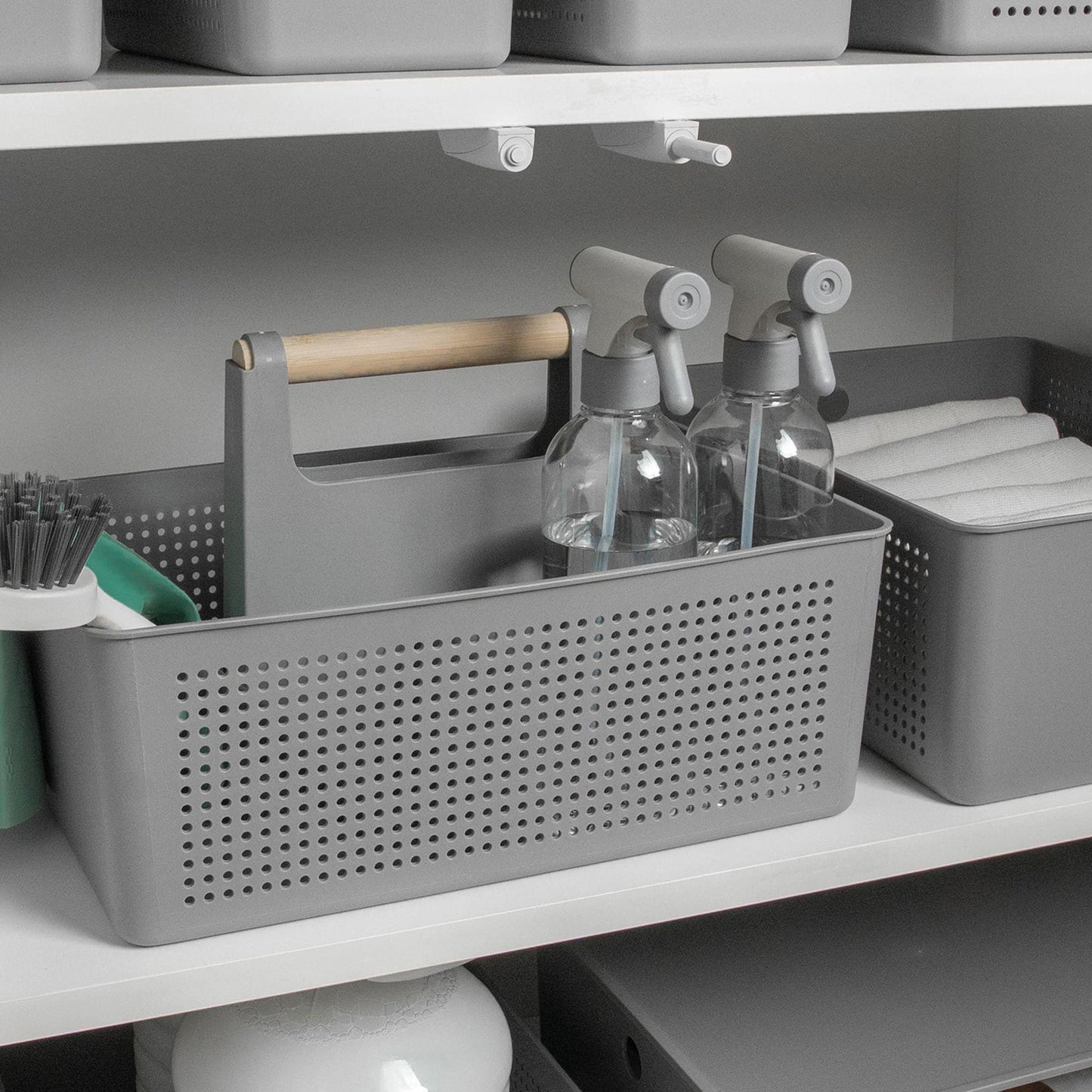 Organizador Productos Limpieza Flow Ou3#Gris