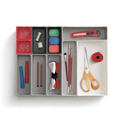 Organizador Cajón Blox 10 Pzs Joseph Joseph7#Gris