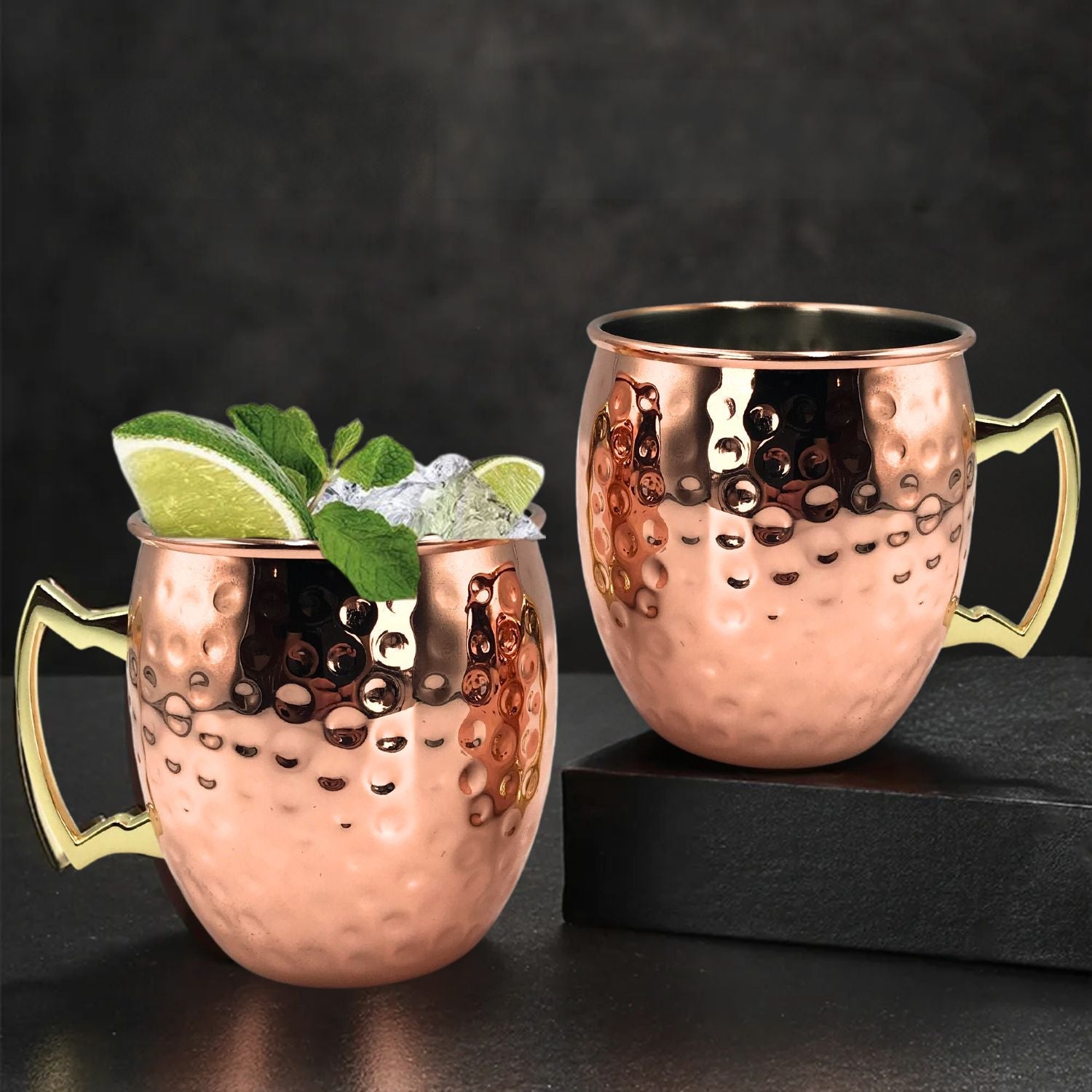 Pack 2 Mug Moscow Mule 530 Ml Santú Home & Deco7#Cobre