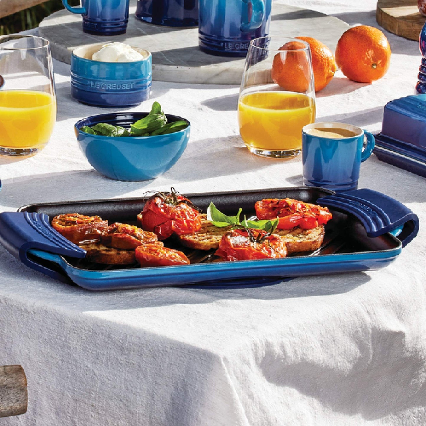 Parrilla Grill Rectangular Azure 32 Cm Le Creuset1#Azul