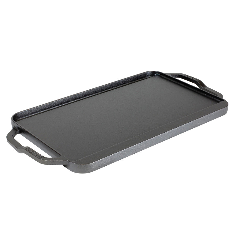 Parrilla/Plancha Reversible Hierro Fundido Lodge Cast Iron4#Negro