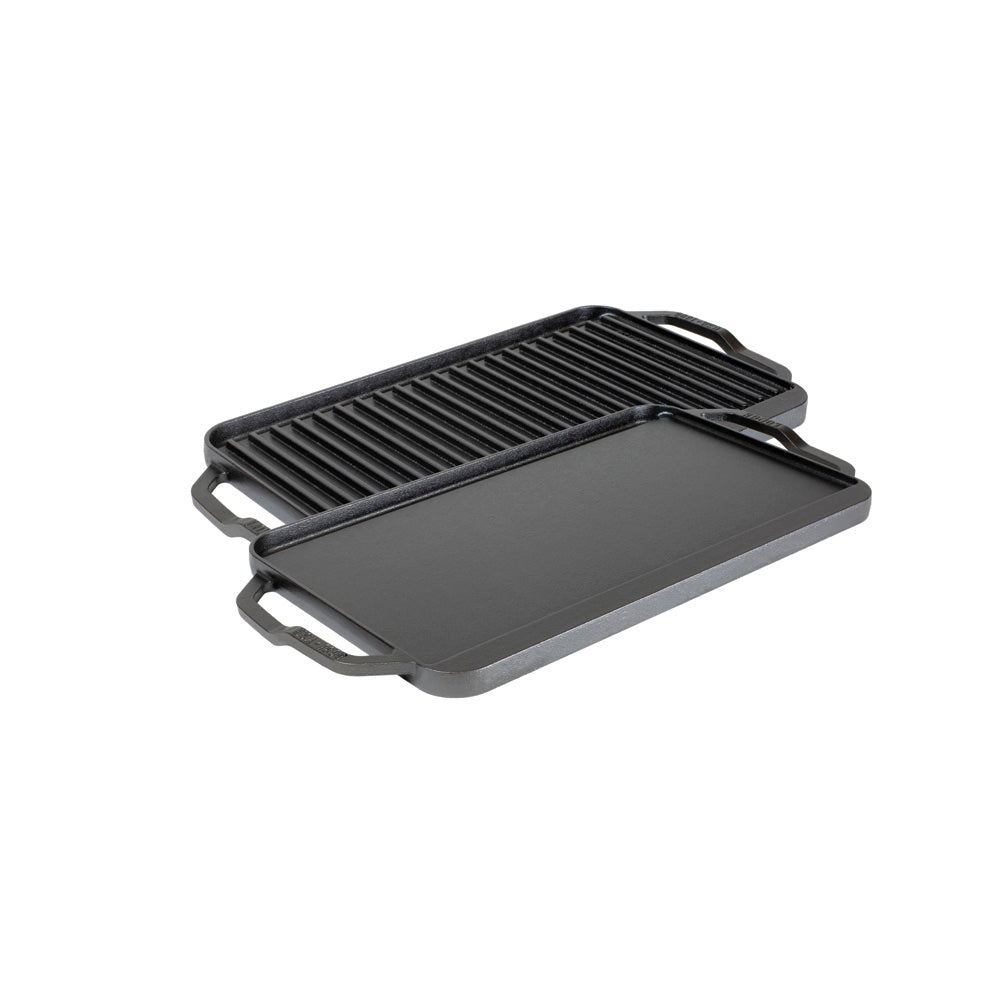 Parrilla/Plancha Reversible Hierro Fundido Lodge Cast Iron6#Negro