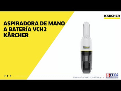 Aspiradora De Mano A Batería Vch 2 Karcher2#Blanco