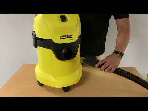 Aspiradora Polvo Y Agua WD3 Karcher8#Amarillo