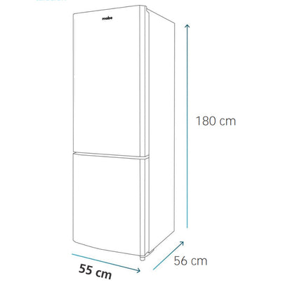 Refrigerador Bottom Freezer RMB426PXLRS0 265 Lts Mabe7#Plata