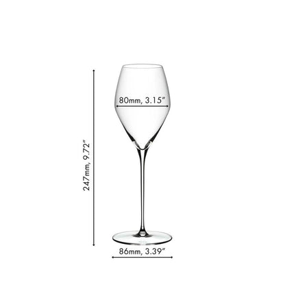 Set de Copas Riedel Veloce Sauvignon Blanc2#Sin Color