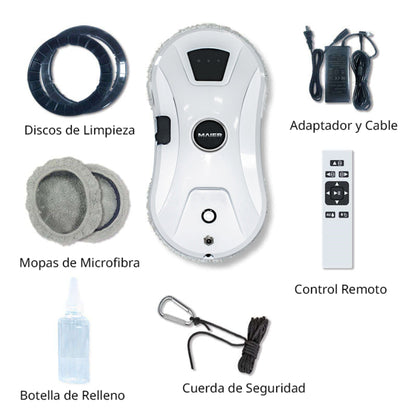 Robot Limpia Vidrios GX1 Maier6#Blanco