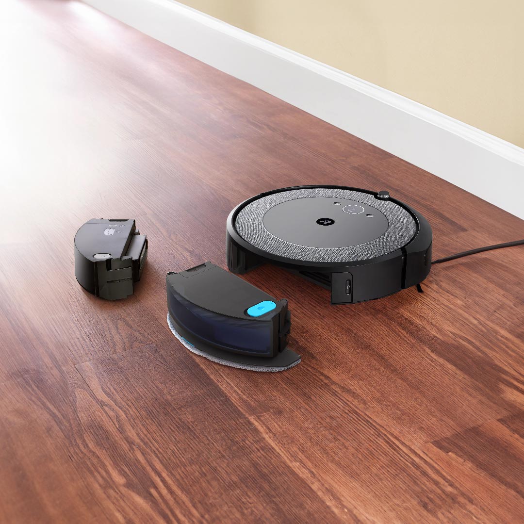 Aspiradora Y Trapeadora Robot 2 En 1 Roomba Combo I5 iRobot1#Gris