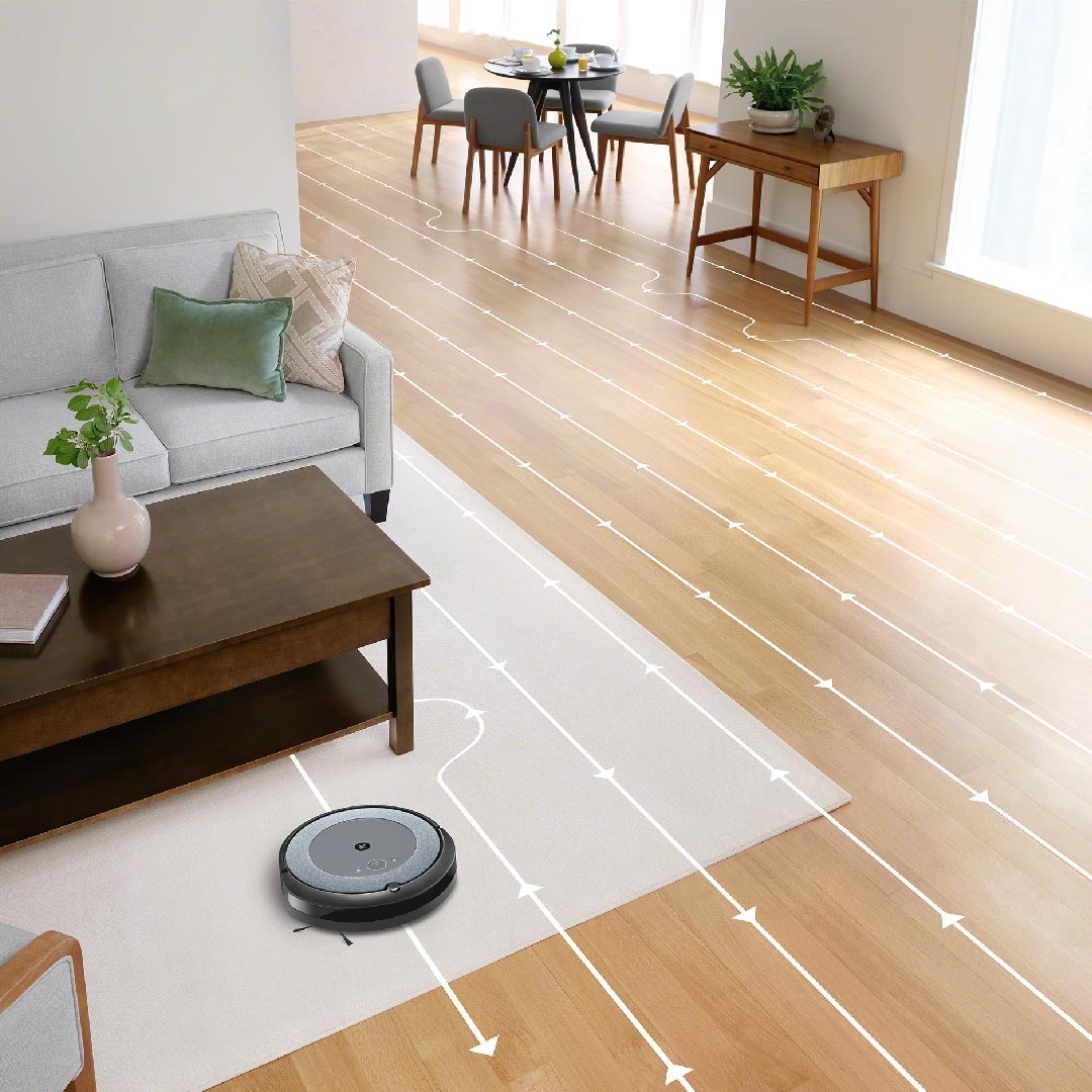 Aspiradora Y Trapeadora Robot 2 En 1 Roomba Combo I5 iRobot5#Gris