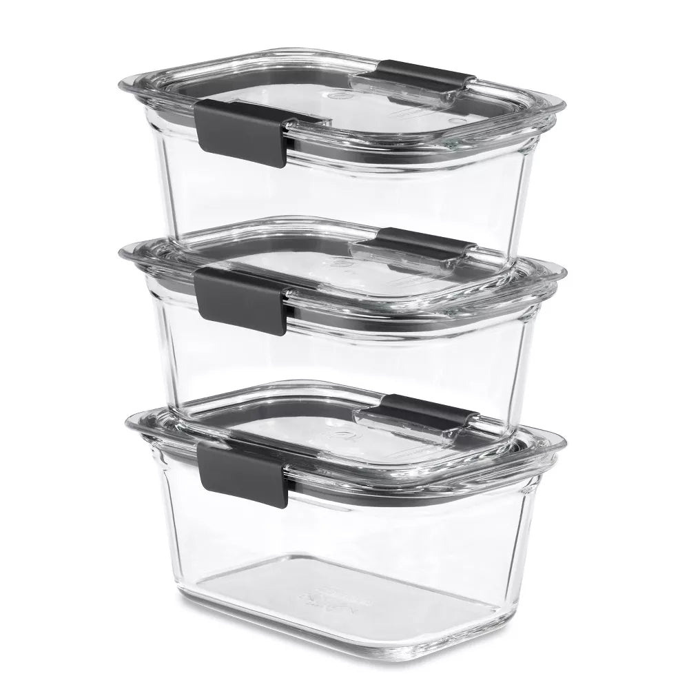 Set De 3 Contenedores Herméticos 1 x 473 Ml y 2 x 757 Ml Rubbermaid3#Sin color