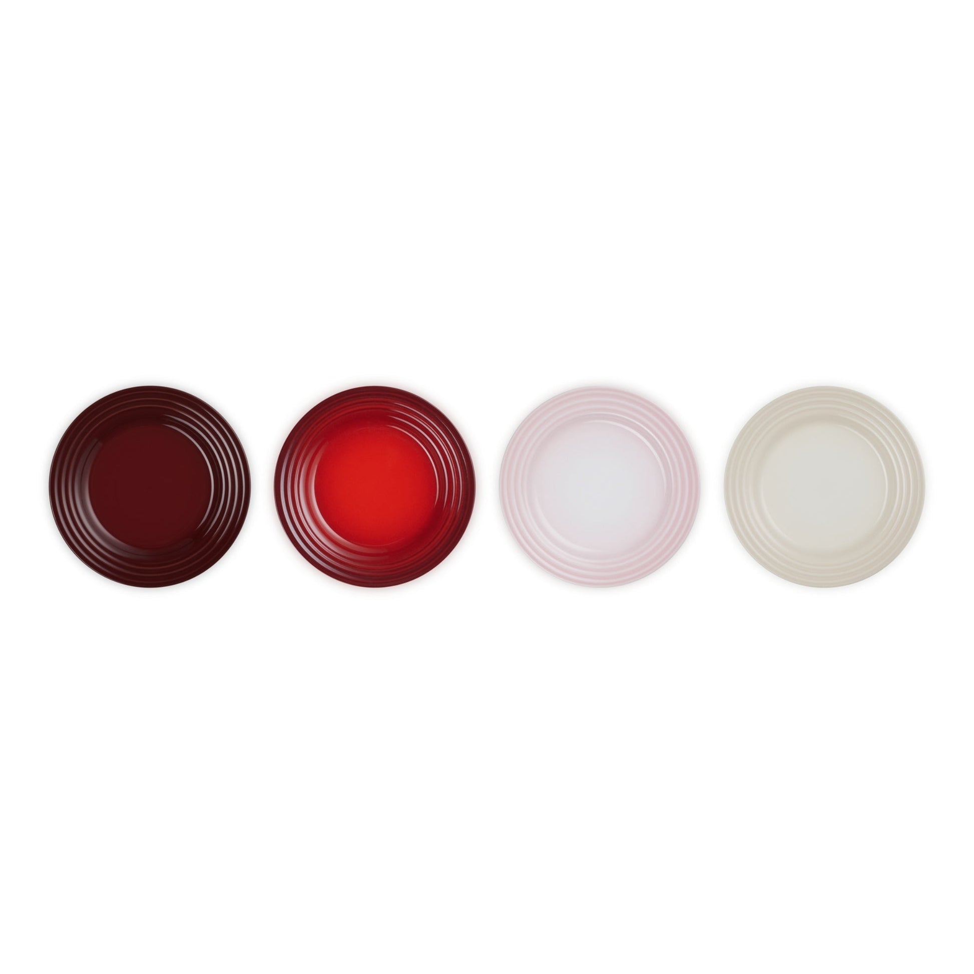 Set 4 Platos de Aperitivo Petits Fours 17 Cm Le Creuset3#Sin Color