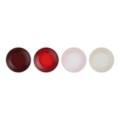 Set 4 Platos de Aperitivo Petits Fours 17 Cm Le Creuset3#Sin Color