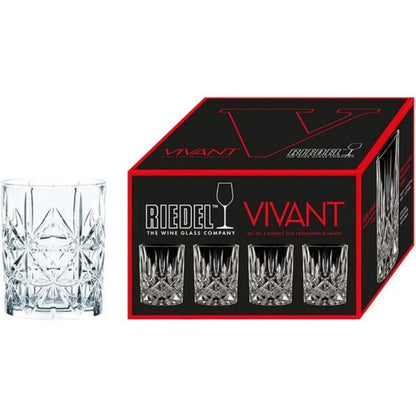 Set 4 Vasos Bajos Vivant Riedel2#Sin color