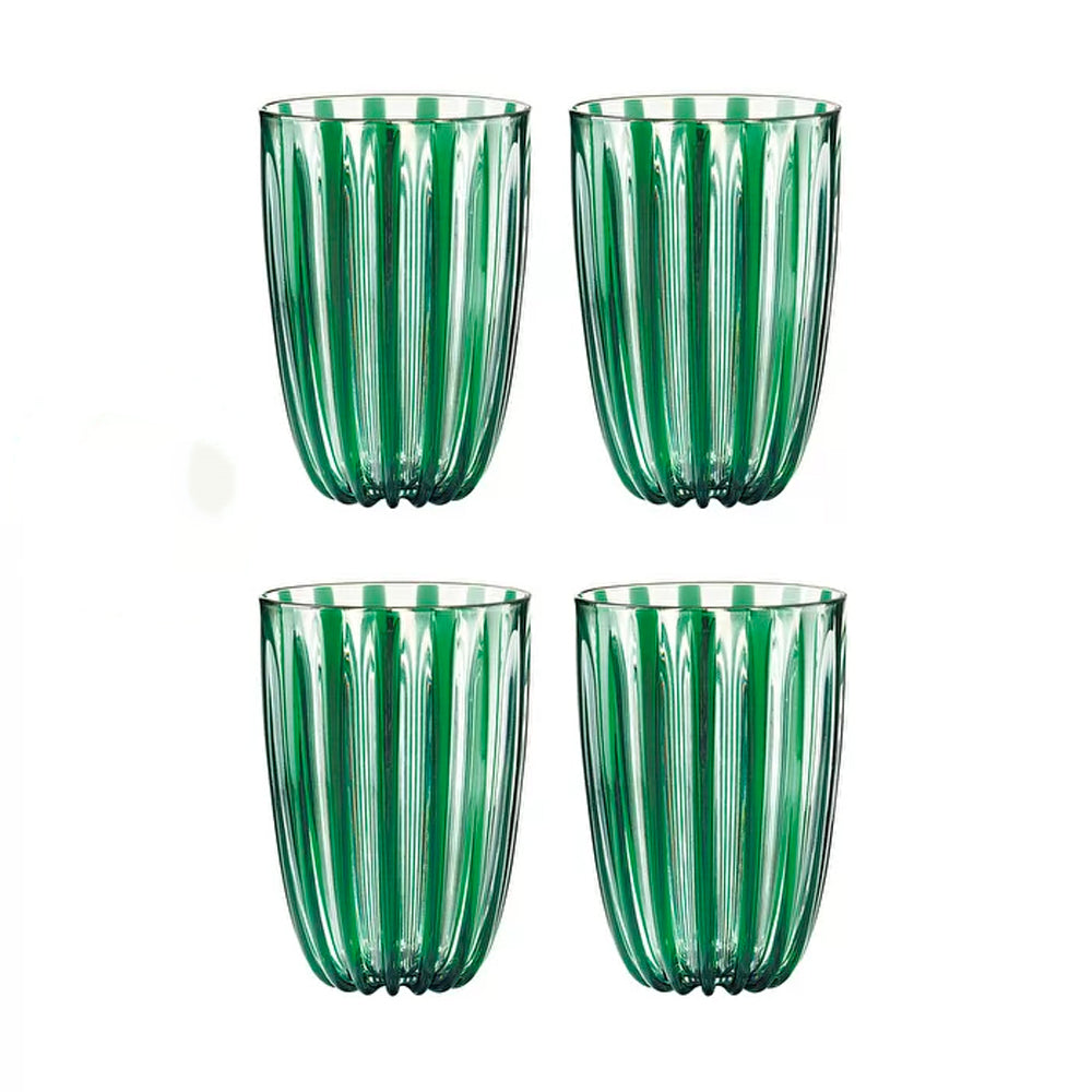 Set 4 Vasos Dolcevita Guzzini7#Verde