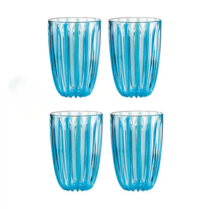 Set 4 Vasos Dolcevita Guzzini4#Turquesa