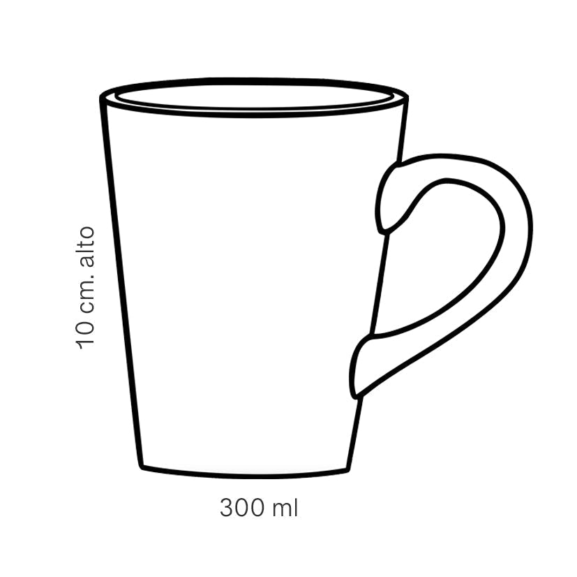 Set 6 Mugs ilustrados Anita Peñaloza2#Sin color