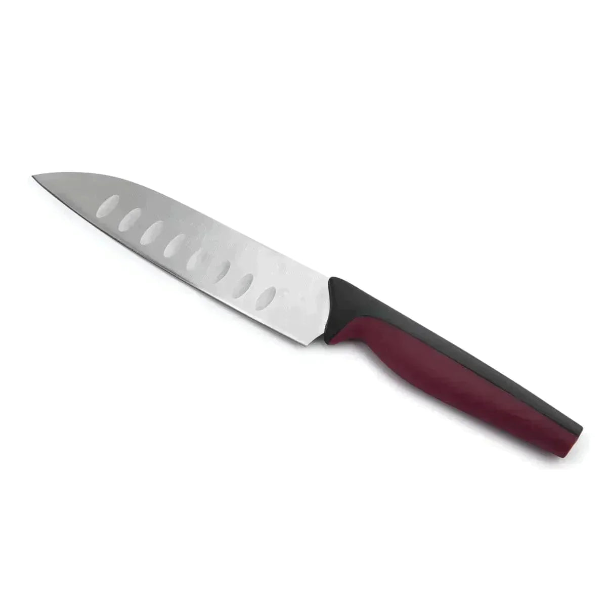 Set De 2 Cuchillos De Cocina Y Santoku Jata5#Negro