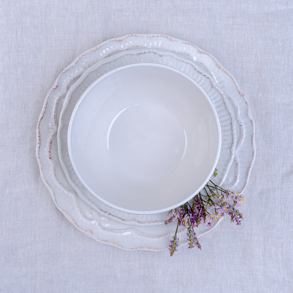 Set de Platos Provenzal1#Beige