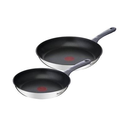 Set Sartenes Daily Cook 24/28 Cm Tefal3#Acero