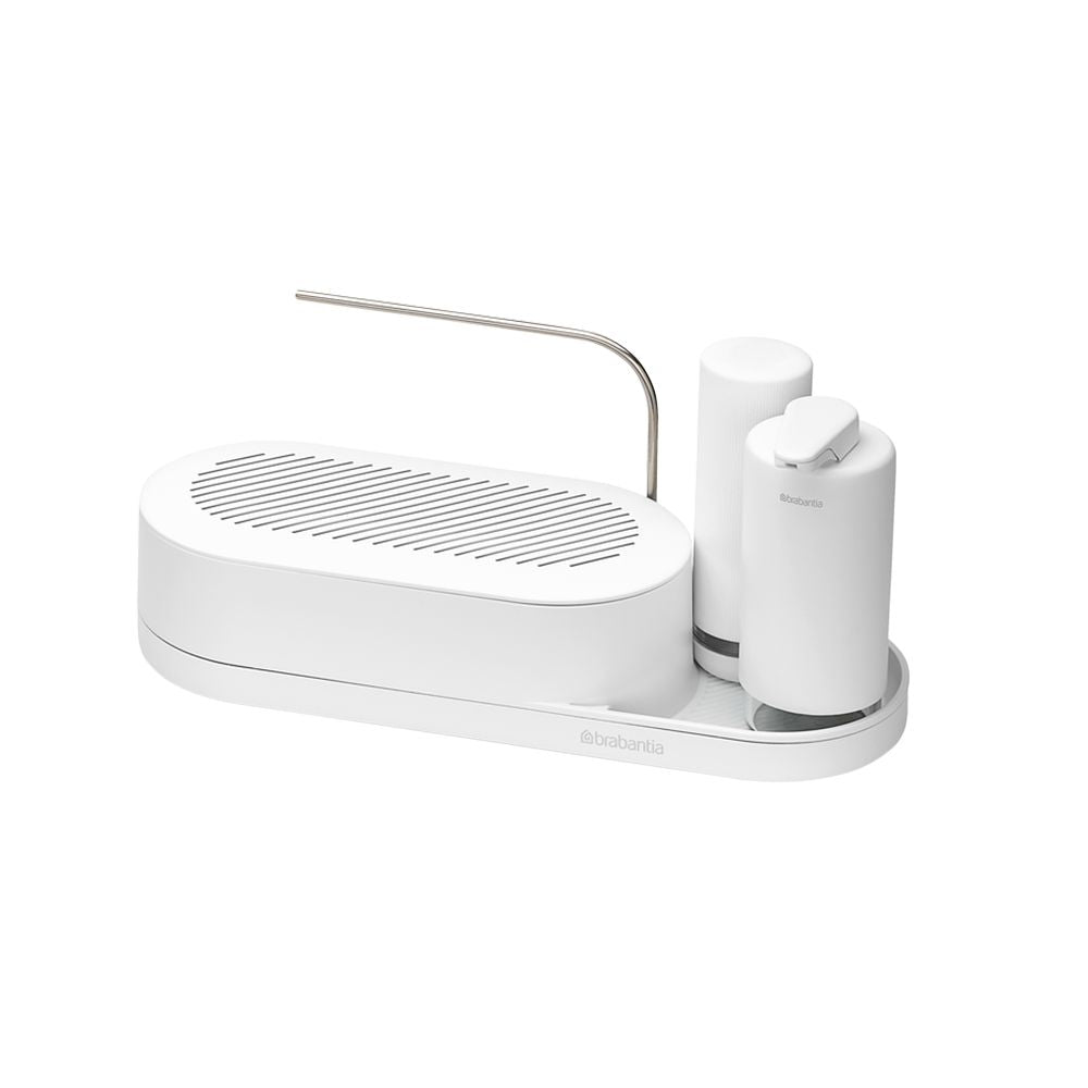 Organizador, Dispensador De Jabón Y Squeezer SinkStyle Set x3 Brabantia8#Blanco