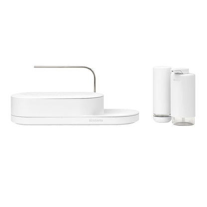 Organizador, Dispensador De Jabón Y Squeezer SinkStyle Set x3 Brabantia10#Blanco