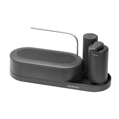 Organizador, Dispensador De Jabón Y Squeezer SinkStyle Set x3 Brabantia5#Negro