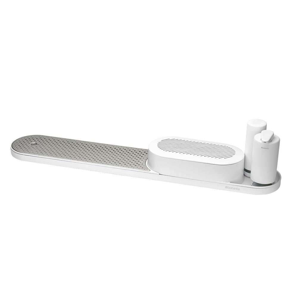 Organizador, Bandeja, Dispensador De Jabón Y Squeezer - SinkStyle Set x4 Brabantia9#Blanco