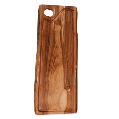 Tabla Madera Irregular Asado Xl 80X27 Cm Milenaria Alerce2#Café