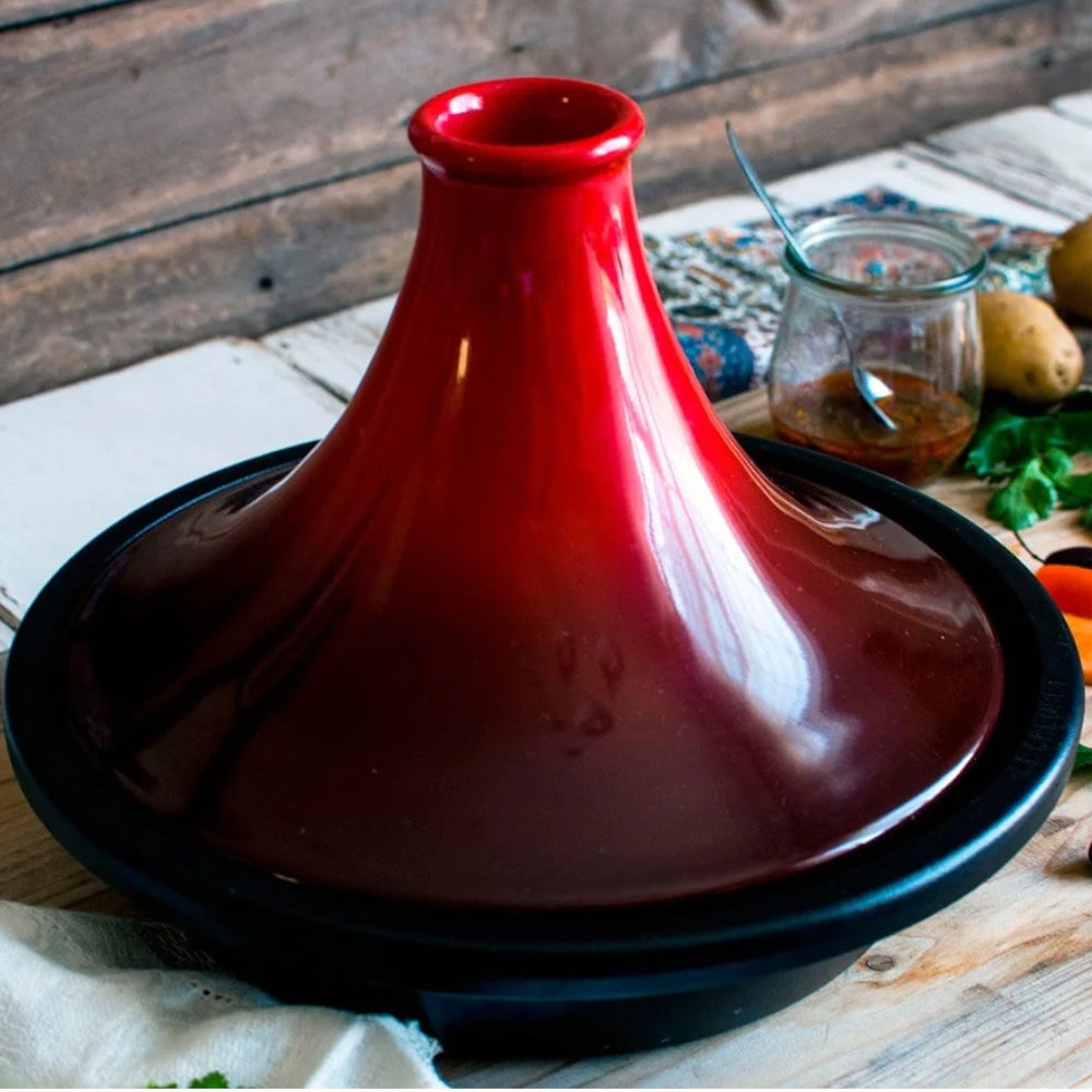 Tajine Cereza 27 Cm1#Rojo