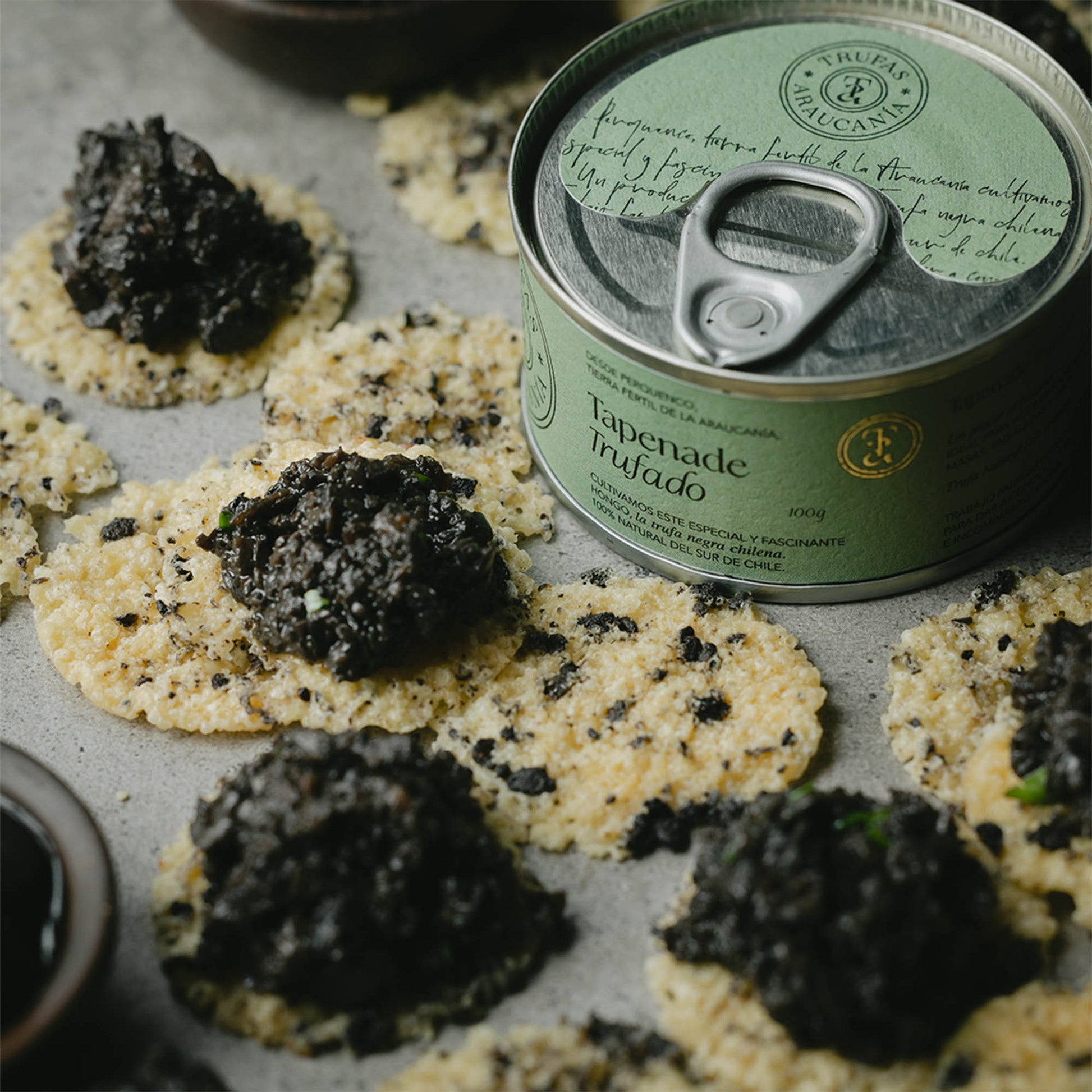 Tapenade Trufado Trufas Araucanía3#Verde