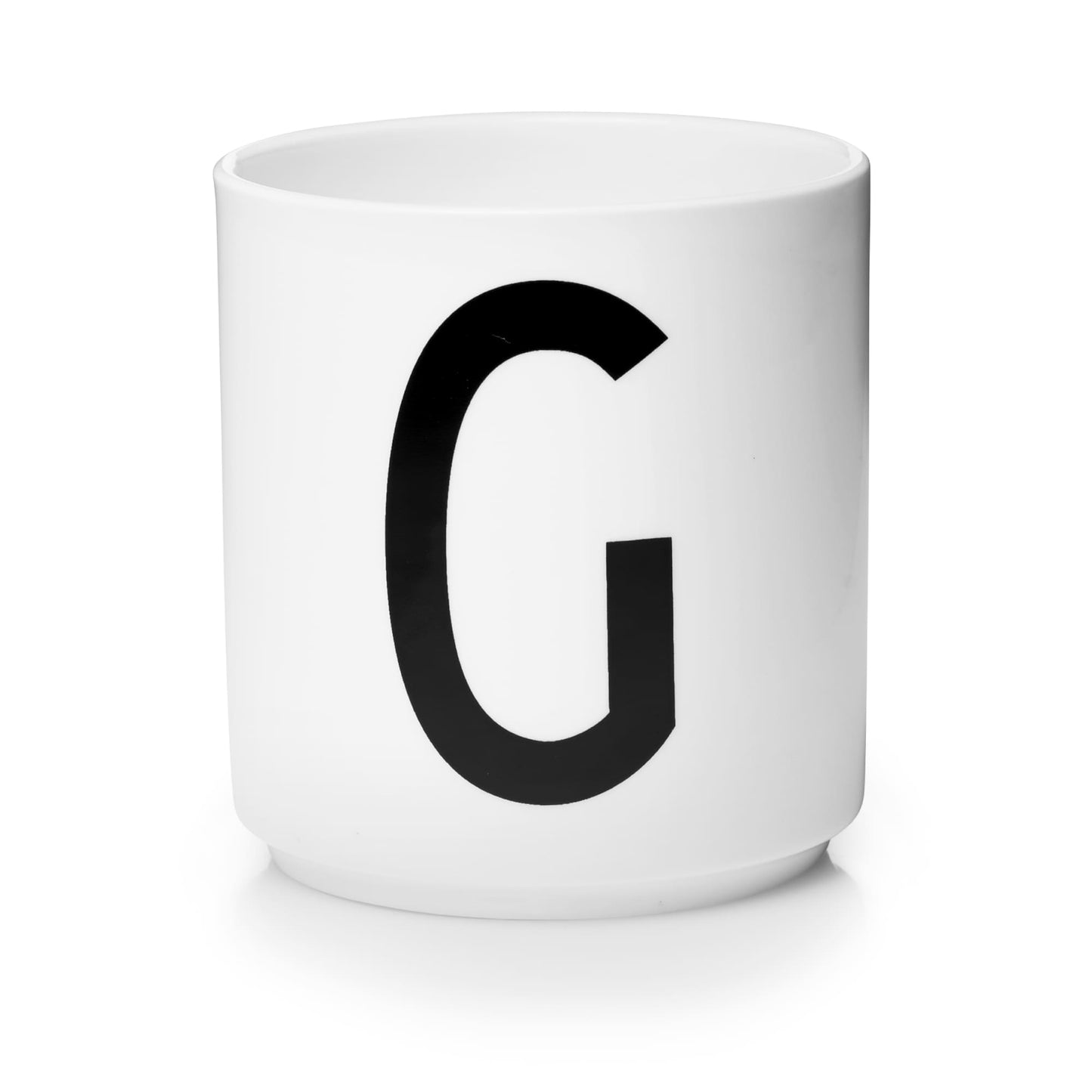 Taza Blanca De Porcelana - G Design Letters1#Blanco