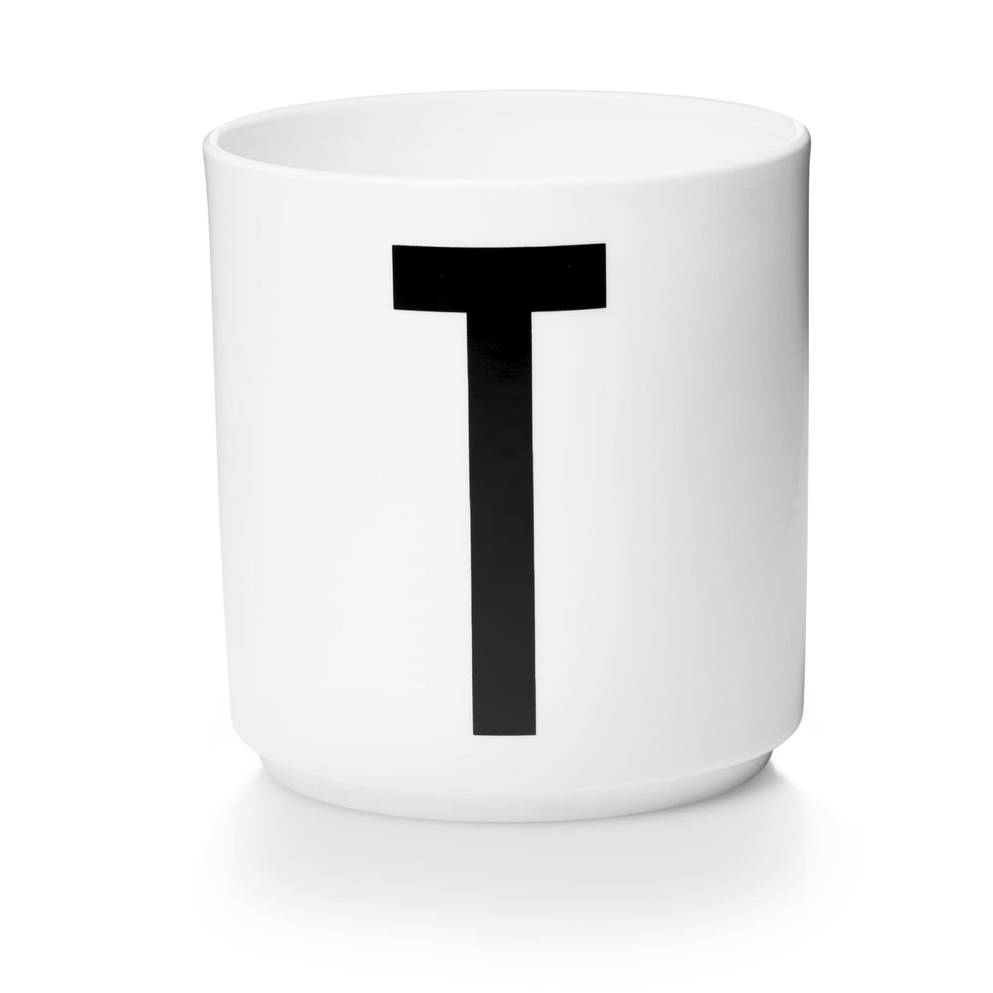 Taza Blanca De Porcelana - T Design Letters1#Blanco