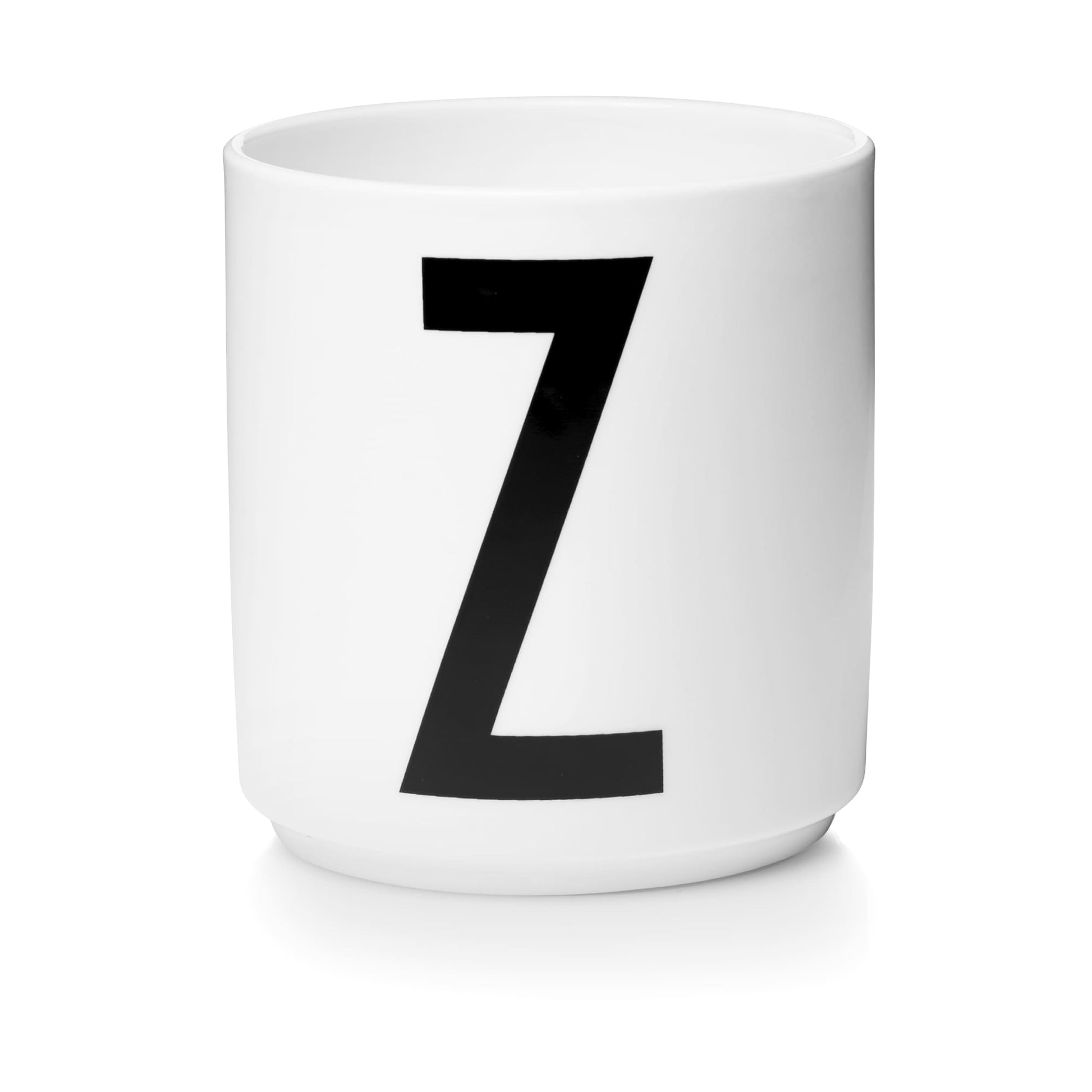 Taza Blanca De Porcelana - Z Design Letters1#Blanco