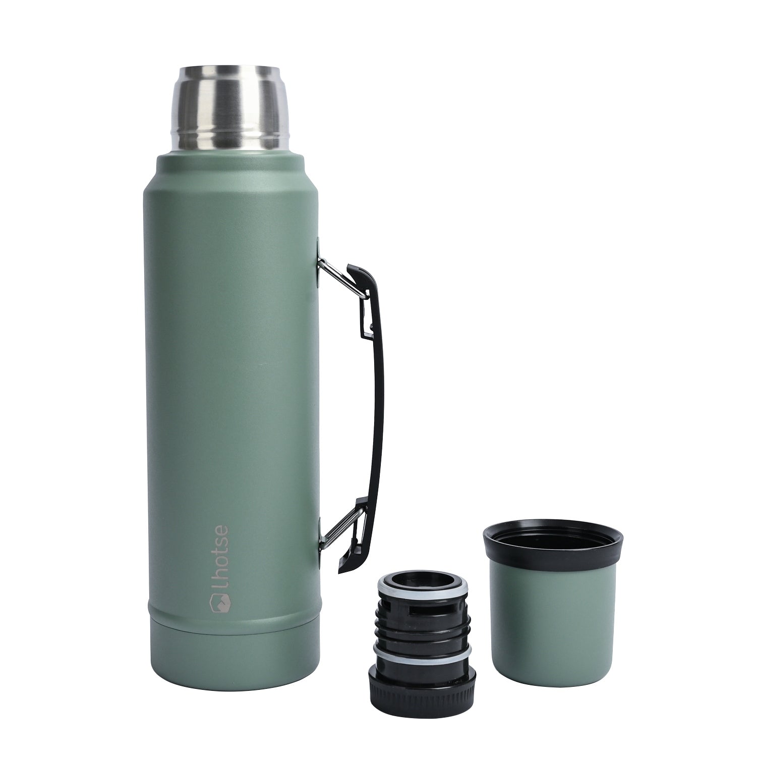 Termo Liquido Acero Inoxidable Classic 1.3 Lts Lhotse11#Verde