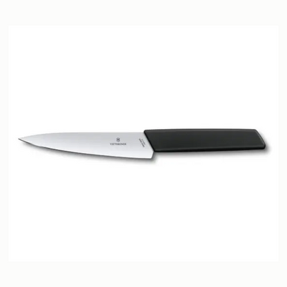 Cuchillo De Cocina Pequeño Swiss Modern Hoja 15 Cm1#Negro