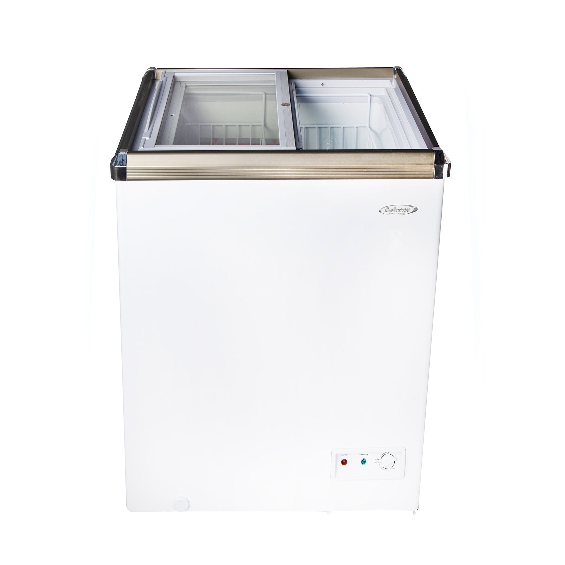 Freezer Horizontal Tapa de Vidrio 100 Lts1#Blanco